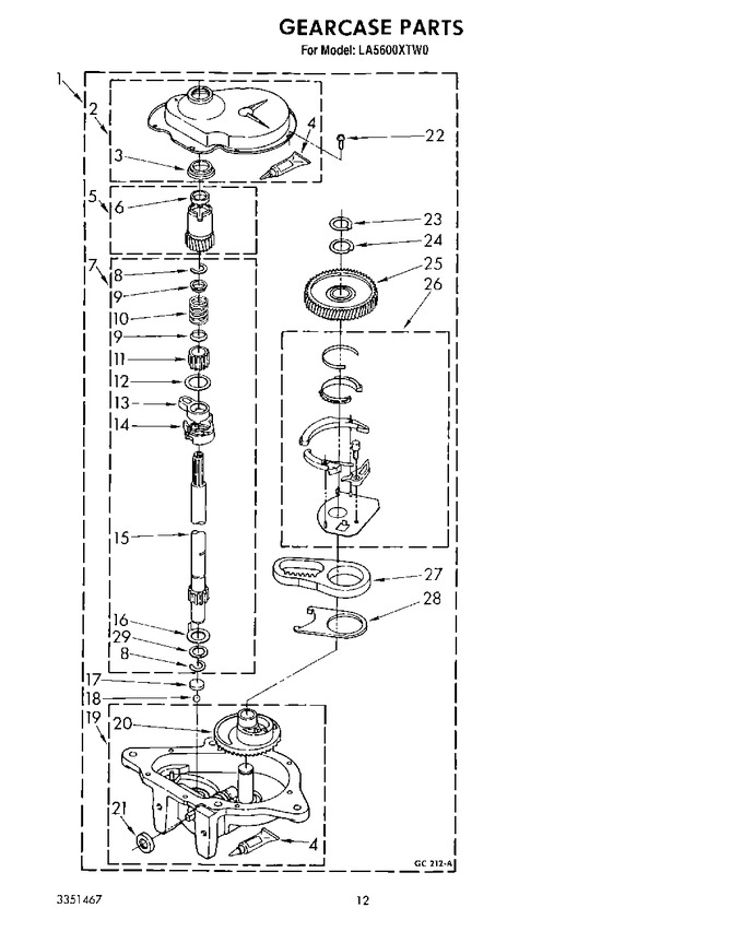 Diagram for LA5600XTN0