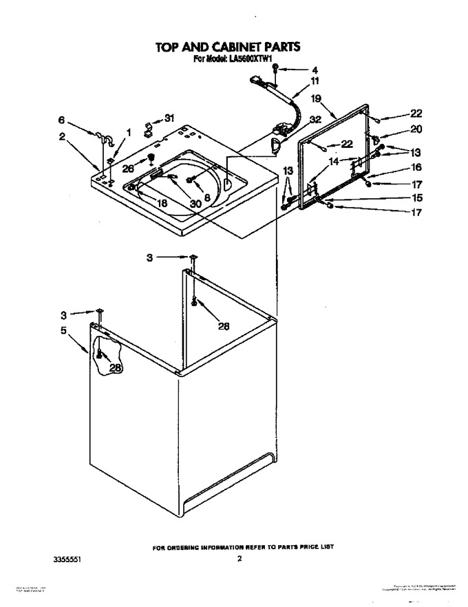 Diagram for LA5600XTN1