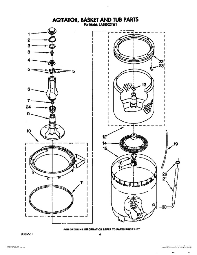 Diagram for LA5600XTW1