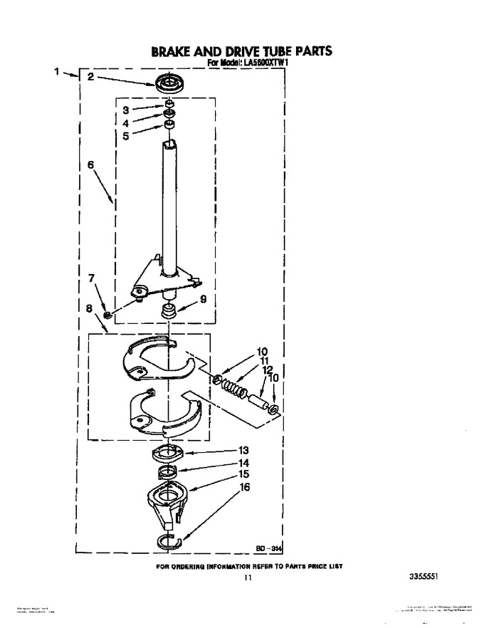 Diagram for LA5600XTW1