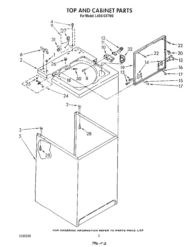 Diagram for LA5610XTF0