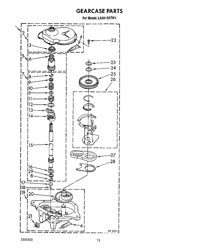 Diagram for LA5610XTW1