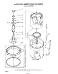 Diagram for 04 - Agitator, Basket And Tub