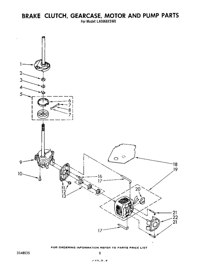 Diagram for LA5668XSW0