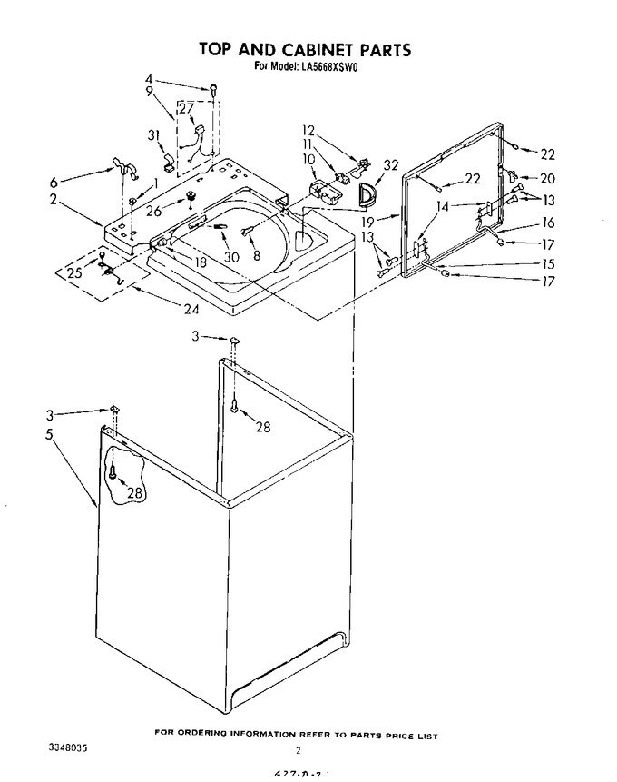 Diagram for LA5668XSW0
