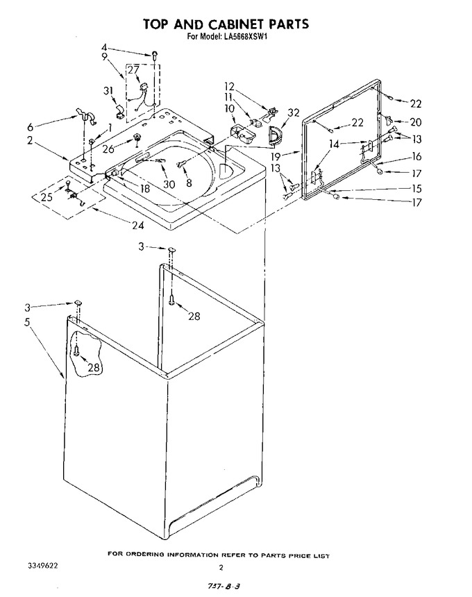 Diagram for LA5668XSW1