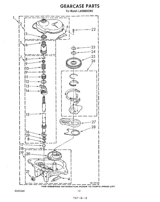 Diagram for LA5668XSW2