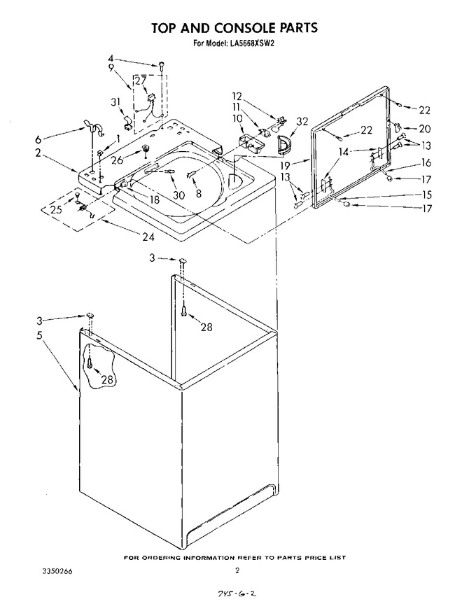 Diagram for LA5668XSW2