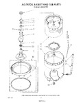 Diagram for 04 - Agitator, Basket And Tub