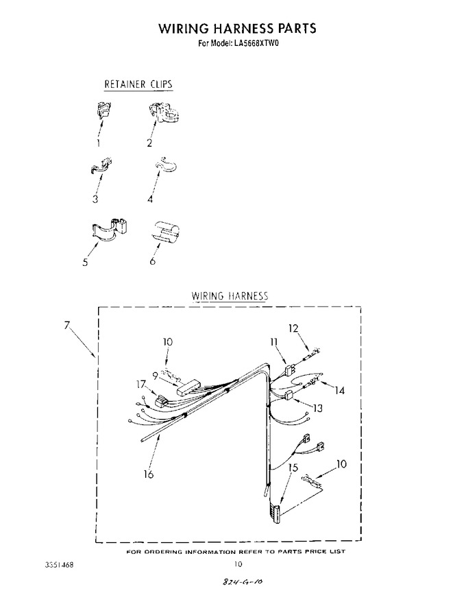 Diagram for LA5668XTW0