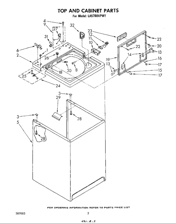 Diagram for LA5700XPW1