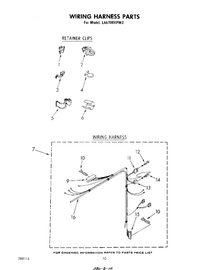 Diagram for LA5700XPW3