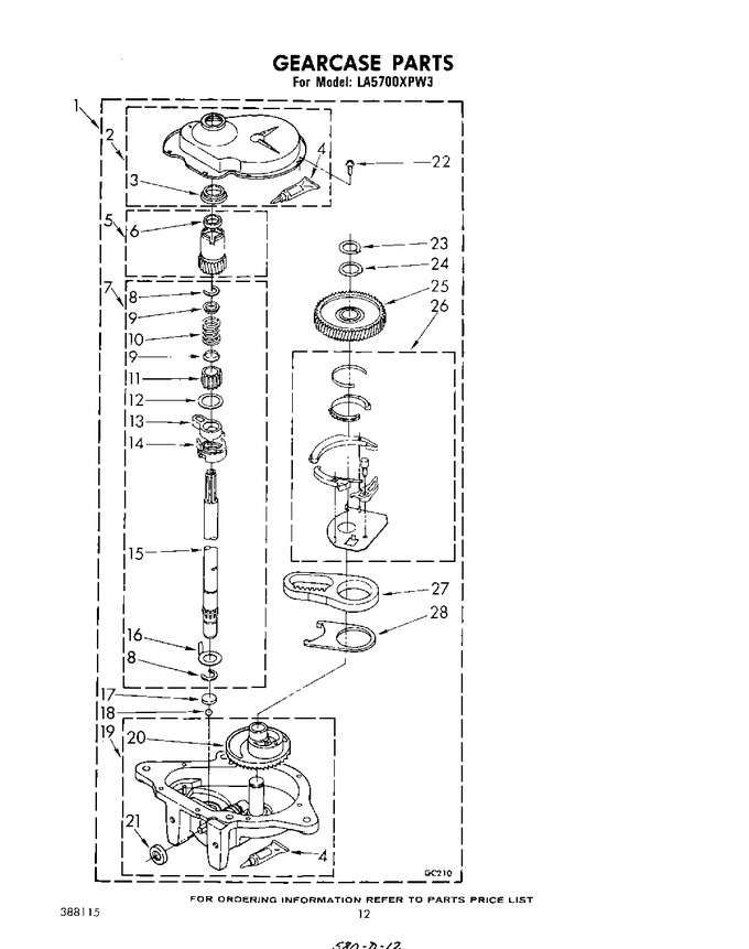 Diagram for LA5700XPW3