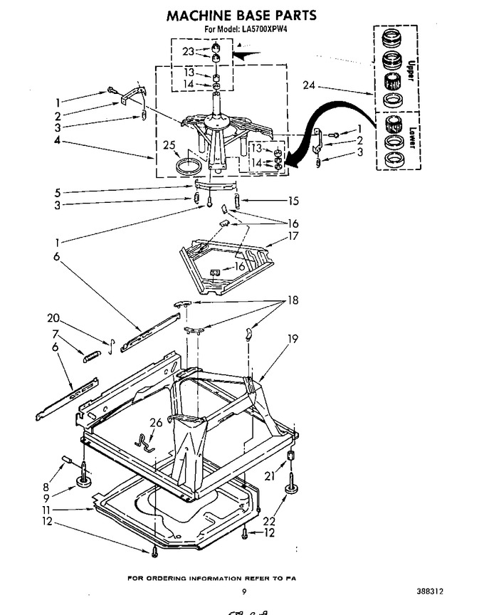 Diagram for LA5700XPW4