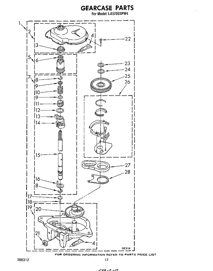 Diagram for LA5700XPW4