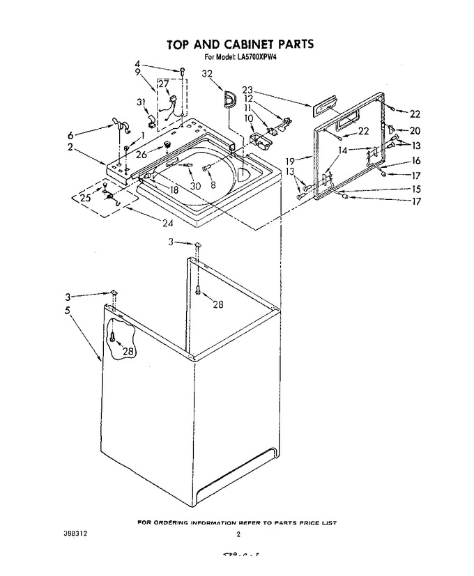 Diagram for LA5700XPW4