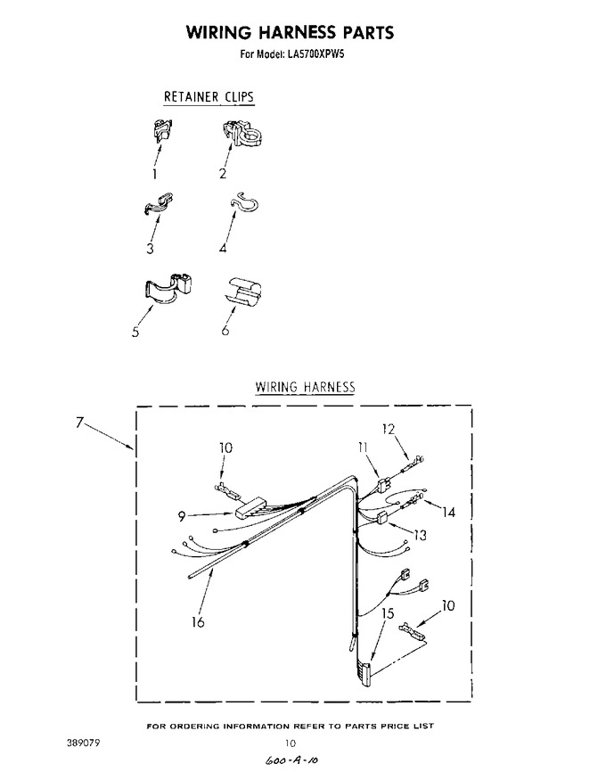 Diagram for LA5700XPW5