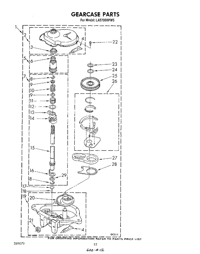 Diagram for LA5700XPW5