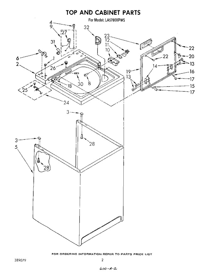 Diagram for LA5700XPW5