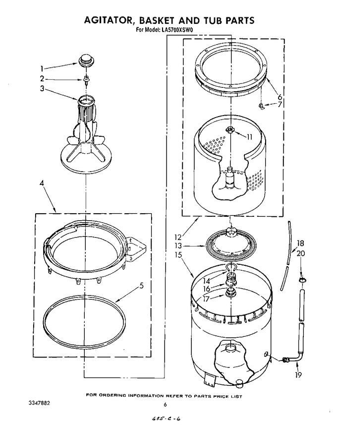 Diagram for LA5700XSW0