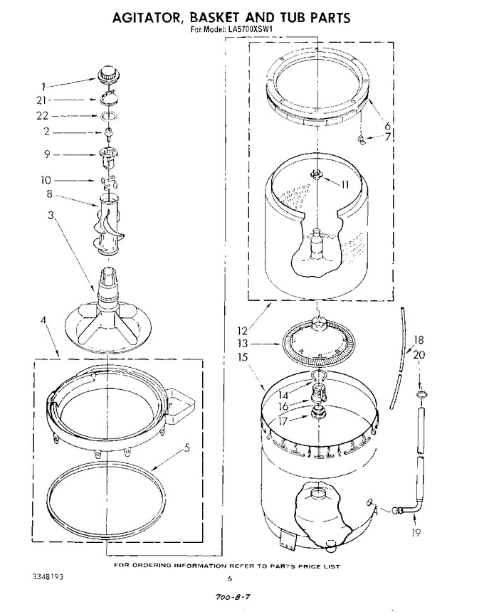 Diagram for LA5700XSW1