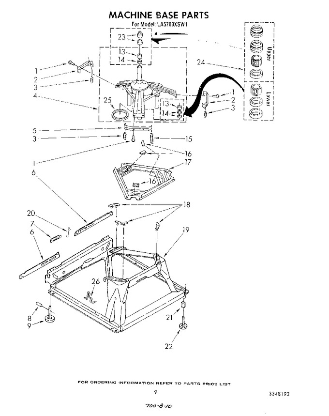 Diagram for LA5700XSW1