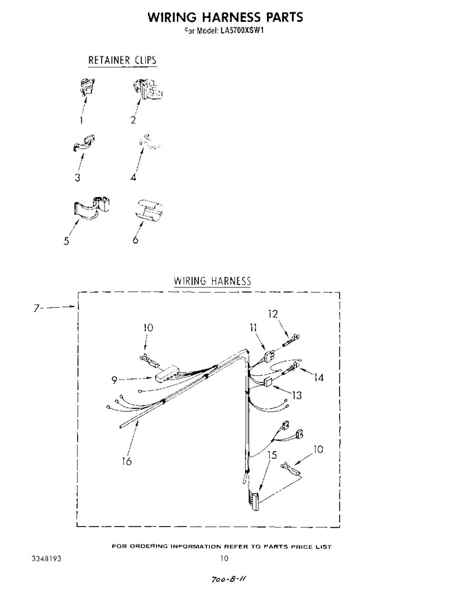 Diagram for LA5700XSW1