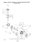 Diagram for 06 - Brake, Clutch, Gearcase, Motor And Pump