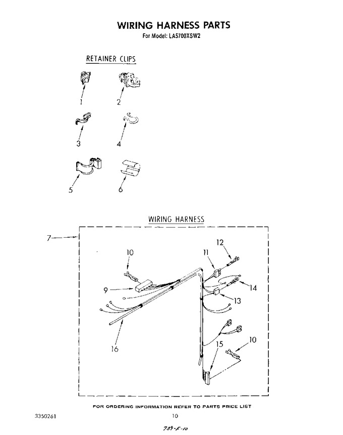 Diagram for LA5700XSW2
