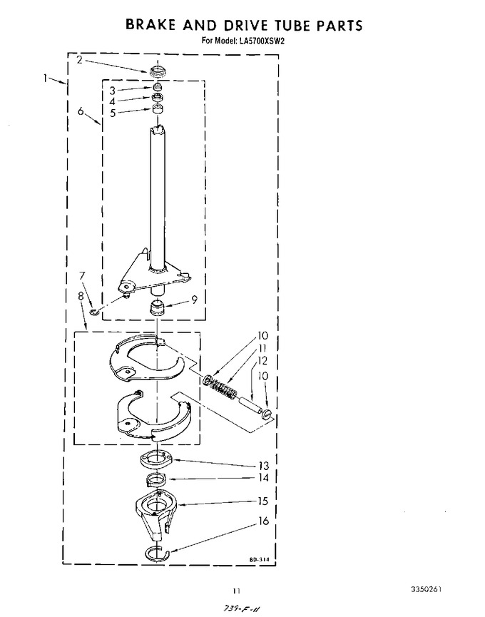 Diagram for LA5700XSW2