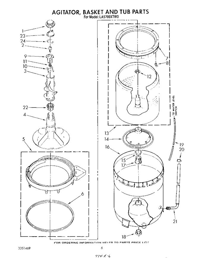 Diagram for LA5700XTW0