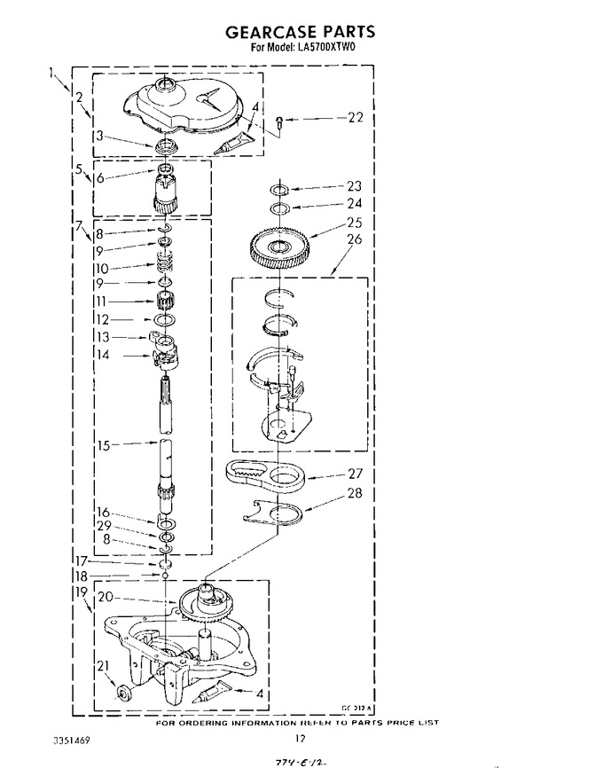 Diagram for LA5700XTN0
