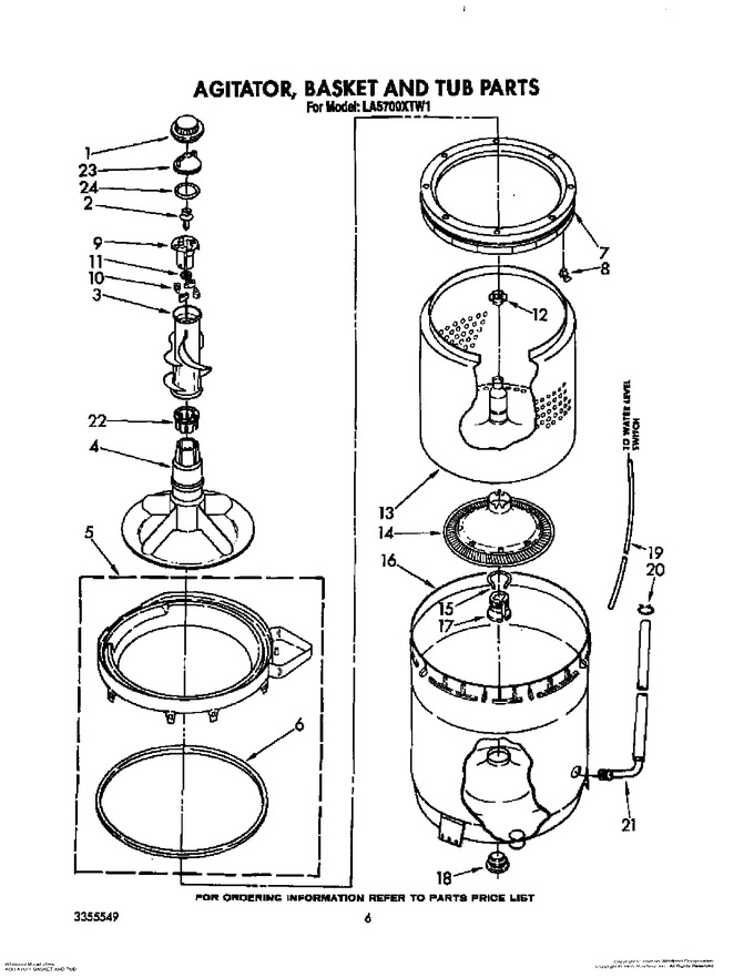 Diagram for LA5700XTG1