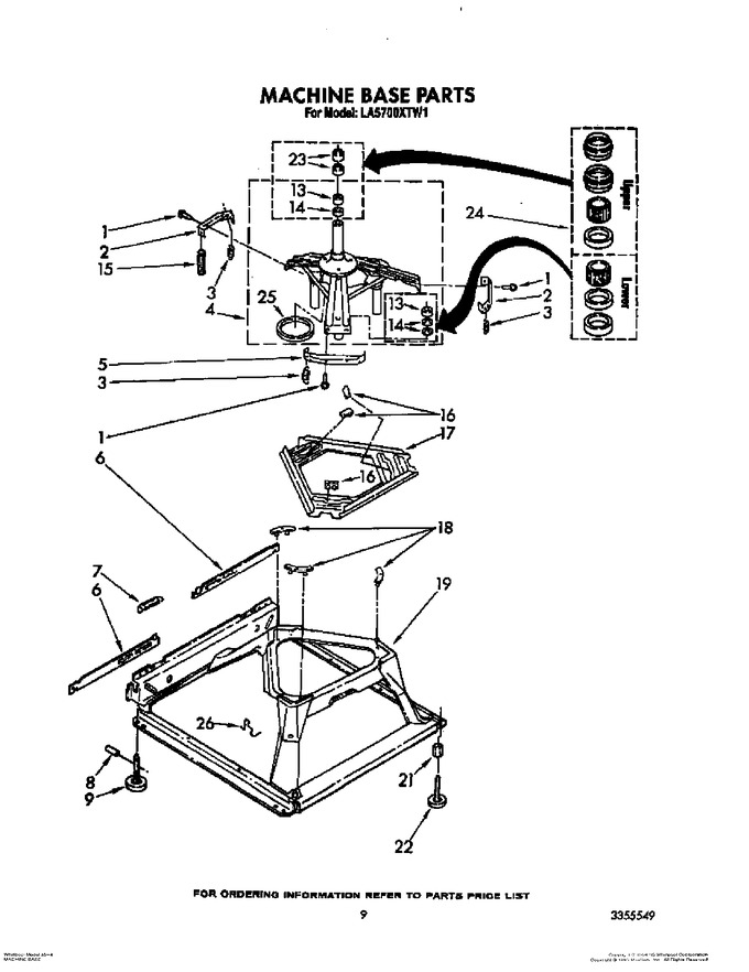 Diagram for LA5700XTF1