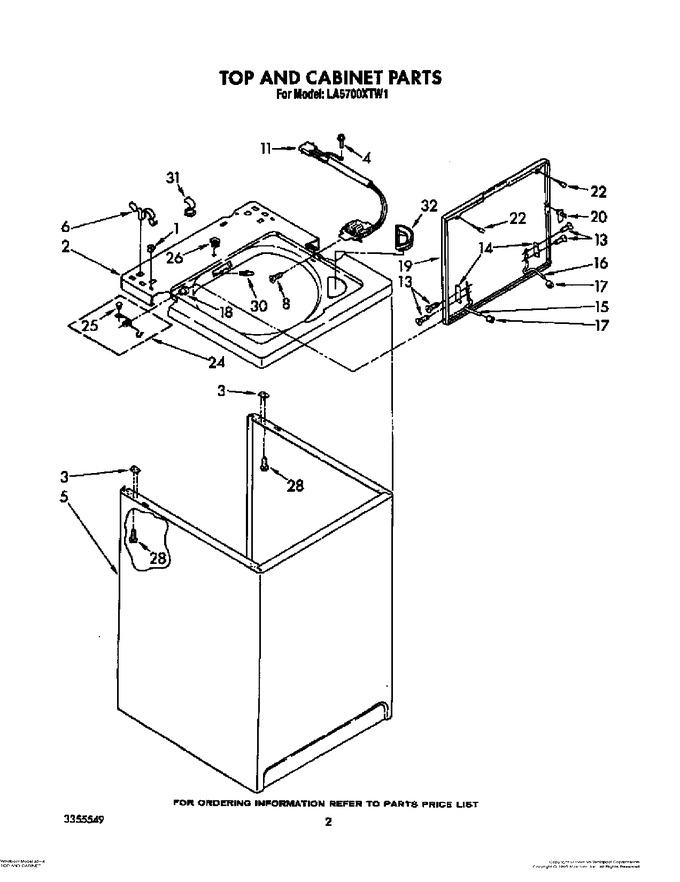 Diagram for LA5700XTG1