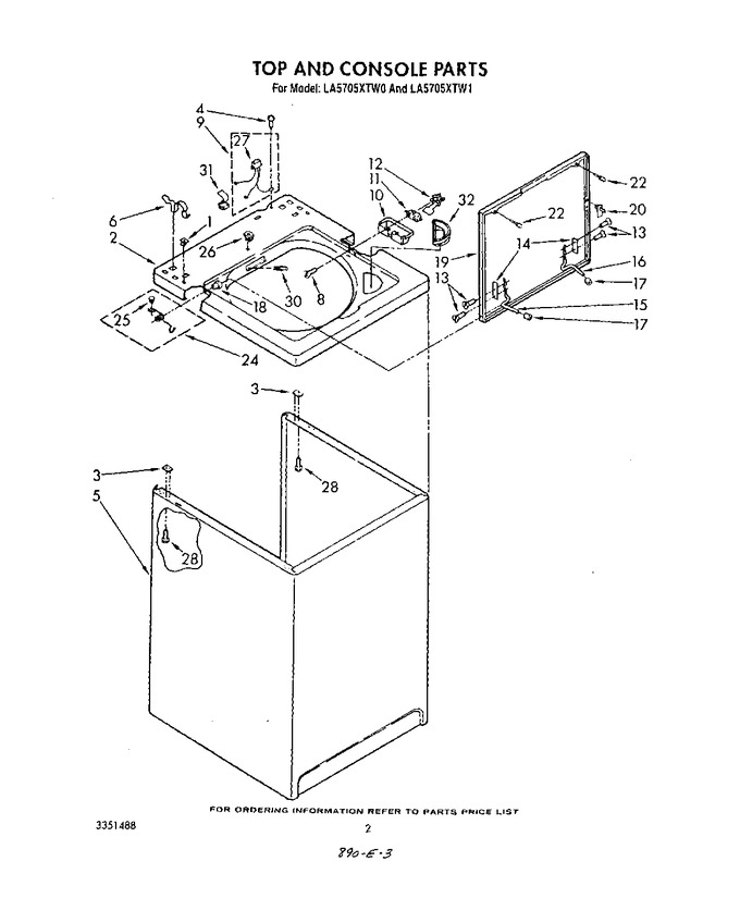 Diagram for LA5705XTF1