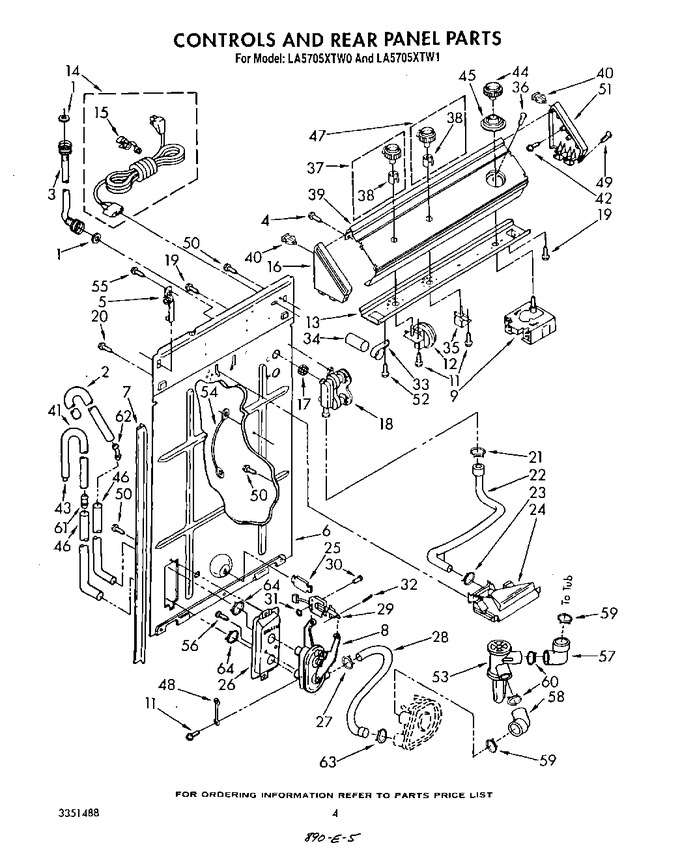 Diagram for LA5705XTM0
