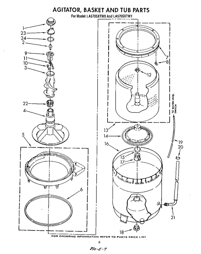 Diagram for LA5705XTG0