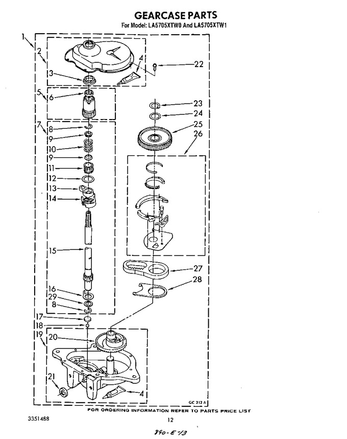 Diagram for LA5705XTG0
