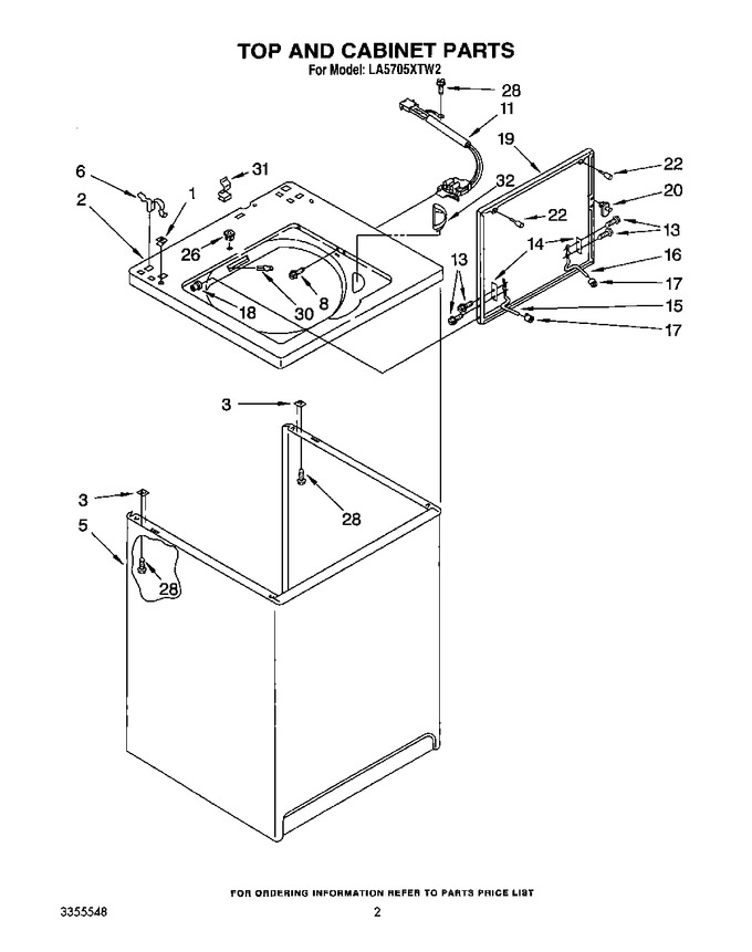 Diagram for LA5705XTG2