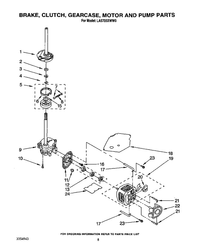 Diagram for LA5705XWN0
