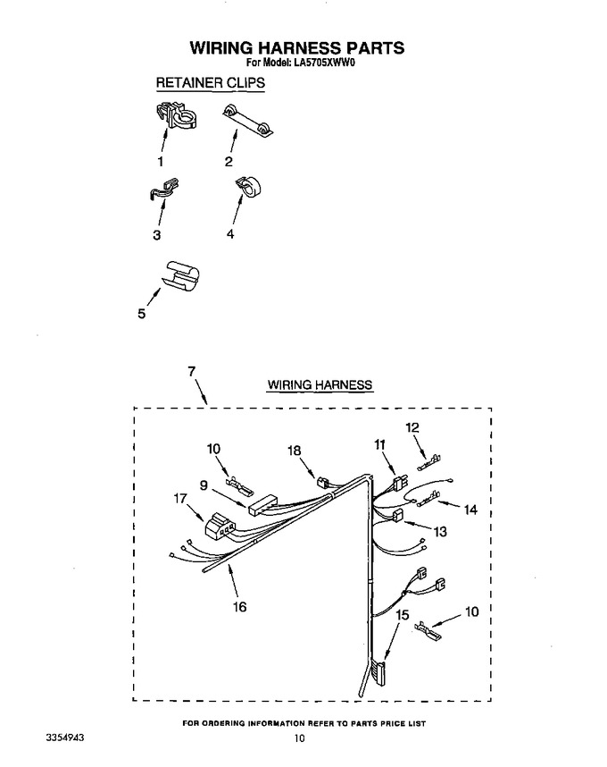 Diagram for LA5705XWW0