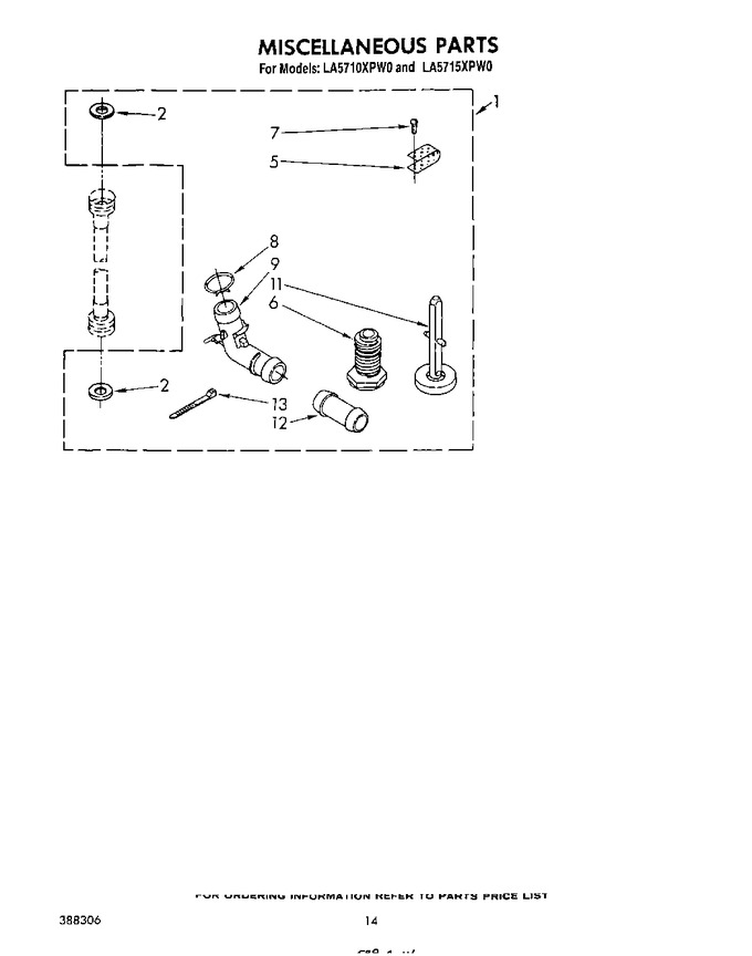 Diagram for LA5710XPW0