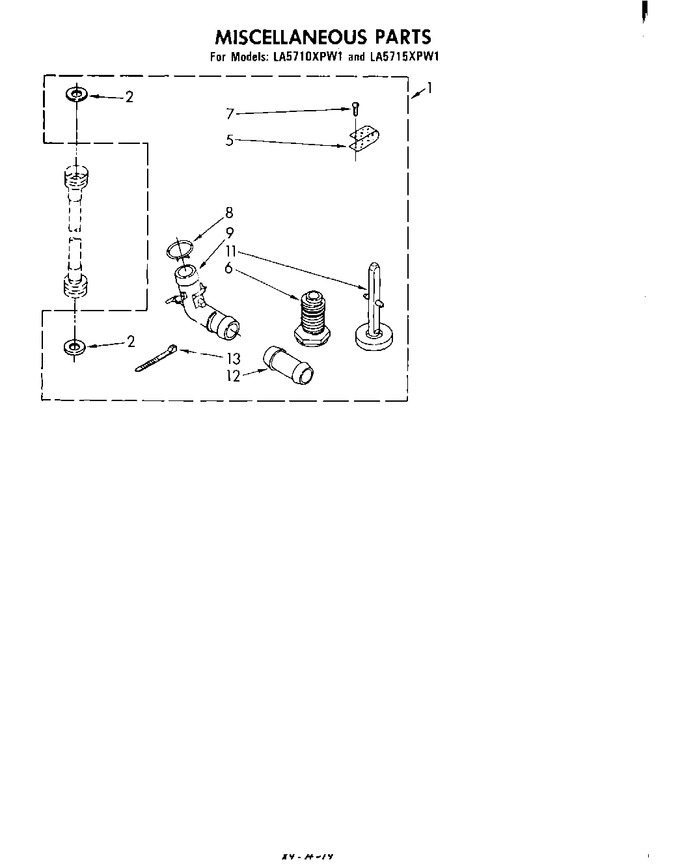 Diagram for LA5710XPW1