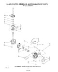 Diagram for 06 - Brake, Clutch, Gearcase, Motor And Pump