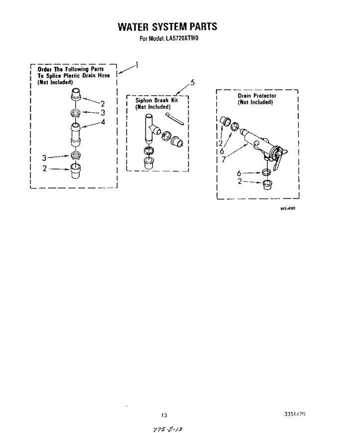 Diagram for LA5720XTW0