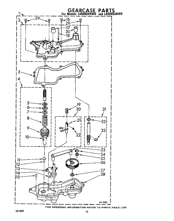 Diagram for LA5800XKW0