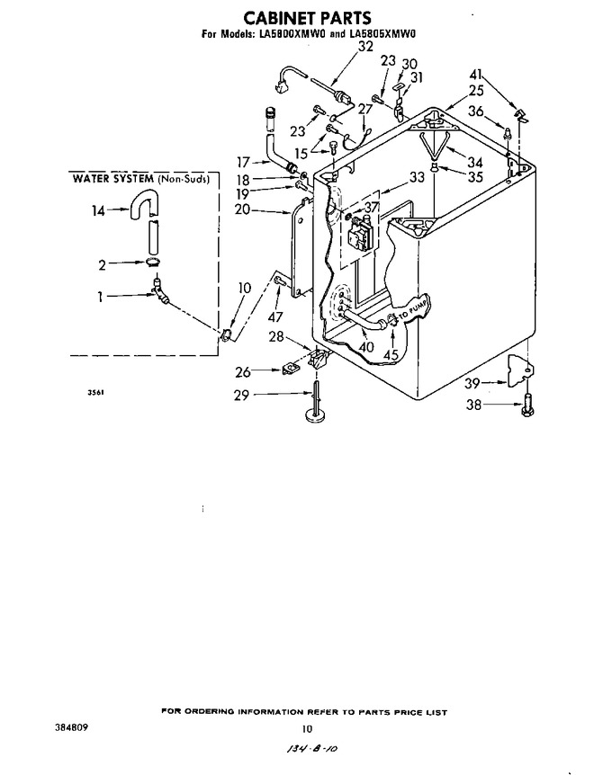 Diagram for LA5805XMW0