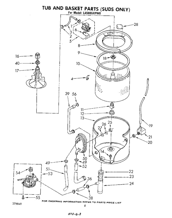Diagram for LA5805XPW0