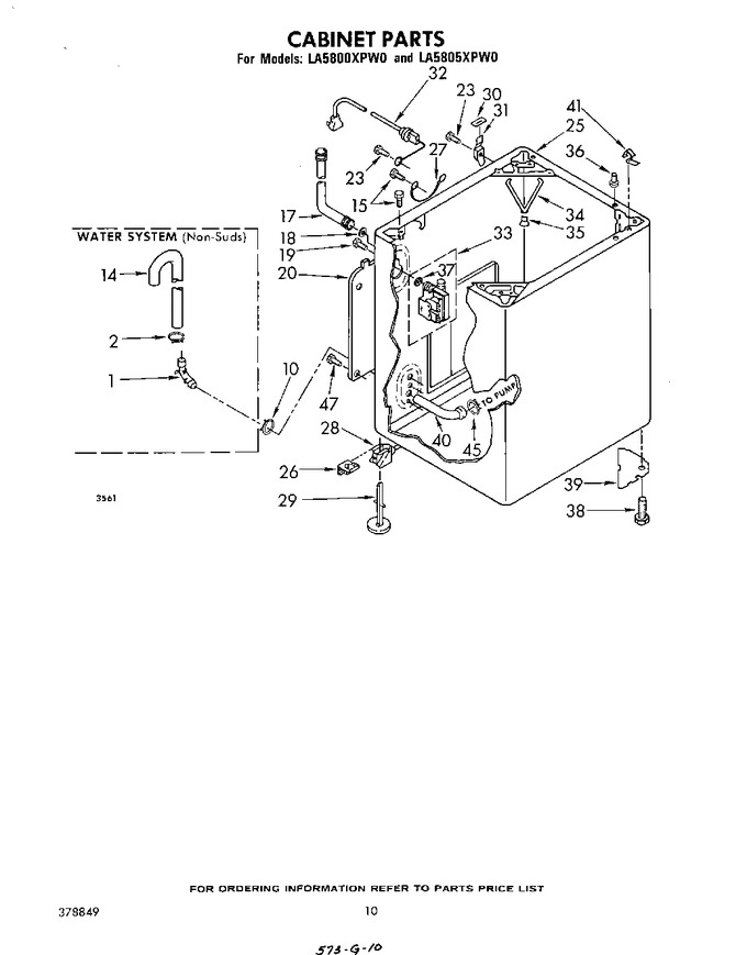 Diagram for LA5805XPW0